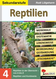 Cover von Reptilien - Merkmale, Lebensraum, Systematik