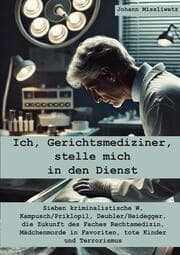 Cover von Ich, Gerichtsmediziner, stelle mich in den Dienst