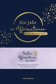 Cover von Ein Jahr in Affirmationen - Reichtum und Fülle
