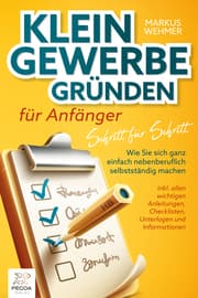 Cover von Kleingewerbe gründen für Anfänger