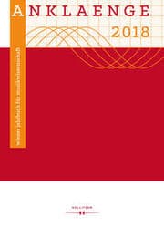 Cover von ANKLAENGE 2018