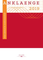Cover von ANKLAENGE 2019. Sicherheit - Risiko - Freiheit