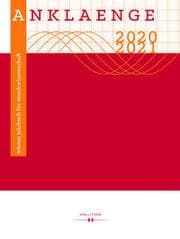 Cover von ANKLAENGE 2020/2021