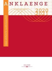 Cover von ANKLAENGE 2020/2021
