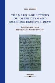 Cover von The Marriage Letters of Joseph Deym and Josephine Brunsvik-Deym