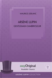 Cover von Arsène Lupin, gentleman-cambrioleur (with 2 MP3 Audio-CD) - Readable Classics - Unabridged french edition with improved readability
