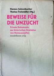 Cover von Beweise für die Unzucht