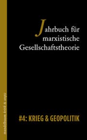 Cover von Jahrbuch für marxistische Gesellschaftstheorie