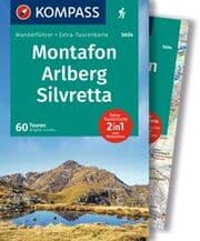 Cover von KOMPASS Wanderführer Montafon, Arlberg, Silvretta, 60 Touren mit Extra-Tourenkarte