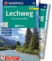 Cover von KOMPASS Wanderführer Lechweg mit Lechschleifen, 16 Touren und Etappen mit Extra-Tourenkarte