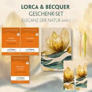 Cover von Lorca & Bécquer Geschenkset - 3 Bücher (mit Audio-Online) + Eleganz der Natur Schreibset Basics