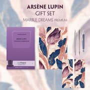 Cover von Arsène Lupin, gentleman-cambrioleur (with audio-online) Readable Classics Geschenkset + Marmorträume Schreibset Premium