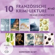 Cover von 10 Französische Krimi-Lektüre A1-A2 (10 Bücher + 10 Audio-CDs)