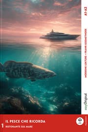 Cover von Il pesce che ricorda - Italienische Krimi-Lektüre A1-A2 (+ Audio-Online)
