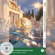 Cover von The Missing Roman Coin - Englische Krimi-Lektüre A2-B1 (+ Audio-CD)