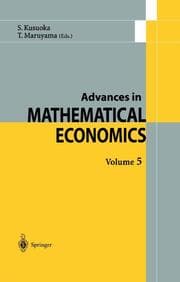 Cover von Advances in Mathematical Economics