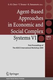 Cover von Agent-Based Approaches in Economic and Social Complex Systems VI