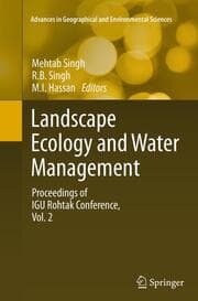 Cover von Landscape Ecology and Water Management