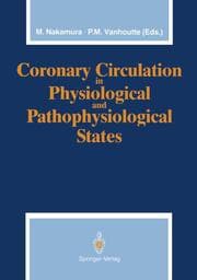 Cover von Coronary Circulation in Physiological and Pathophysiological States