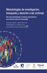 Cover von Metodologías de investigación, búsqueda y atención a las víctimas