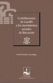 Cover von Contribuciones de Gandhi a los movimientos actuales de liberación