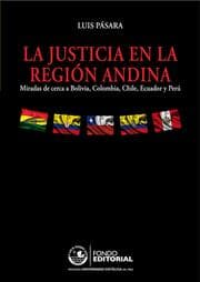 Cover von La justicia en la región andina