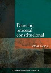 Cover von Derecho procesal constitucional