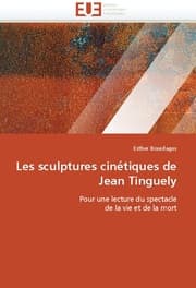 Cover von Les sculptures cinetiques de Jean Tinguely