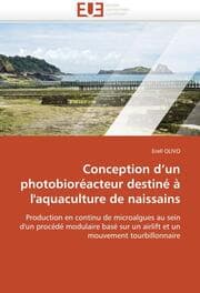 Cover von Conception d''un photobioréacteur destiné à l''aquaculture de naissains
