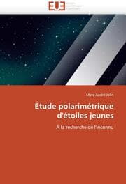 Cover von Étude polarimétrique d''étoiles jeunes