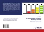Cover von Sol-gel Synthesis of Cobalt hydroxychlorides