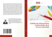 Cover von Viabilité des Organisations Traditionnelles de la Finance Informelle