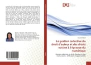 Cover von La gestion collective du droit dauteur et des droits voisins à lépreuve du numérique