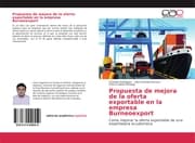 Cover von Propuesta de mejora de la oferta exportable en la empresa Burneoexport