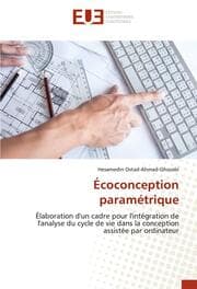 Cover von Écoconception paramétrique