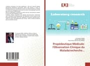 Cover von Propédeutique Médicale: l'Observation Clinique du Malade/recherche...