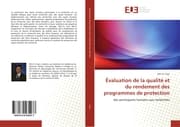 Cover von Évaluation de la qualité et du rendement des programmes de protection