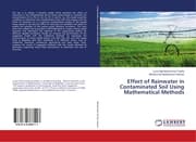 Cover von Effect of Rainwater in Contaminated Soil Using Mathematical Methods