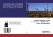 Cover von Foreign Manufacturing Investment in the Rural U.S. South and Midwest
