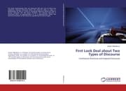 Cover von First Look Deal about Two Types of Discourse