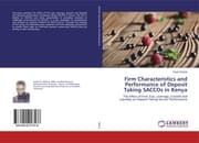 Cover von Firm Characteristics and Performance of Deposit Taking SACCOs in Kenya
