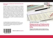 Cover von Elaboración y Publicación del Horario Docente en la UHo