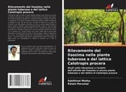 Cover von Rilevamento del lisozima nelle piante tuberose e del lattice Calotropis procera