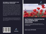 Cover von NATIONALE CONSISTENTIE VAN RUIMTELIJKE GEGEVENS