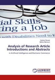 Cover von Analysis of Research Article Introductions and Abstracts