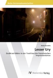 Cover von Lesser Ury