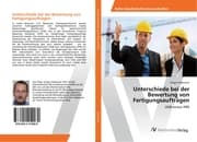 Cover von Unterschiede bei der Bewertung von Fertigungsaufträgen