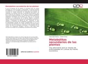 Cover von Metabolitos secundarios de las plantas