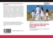 Cover von Concepción Educativa para desarrollo de valores