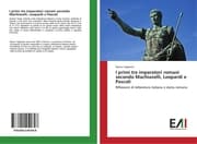 Cover von I primi tre imperatori romani secondo Machiavelli, Leopardi e Pascoli